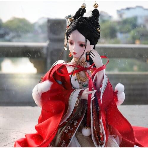 DBS 1/3 BJD Dream Fairy By Name Spring 62cm Doll Mechanical Joint Body with Haute Couture Makeup Clothes Shoes Girl SD