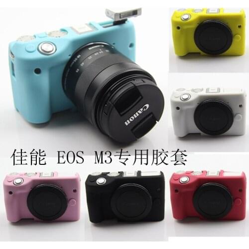 Cover Case For Canon EOS M3 Soft Silicone Rubber Camera Protective Body Cover Case Skin