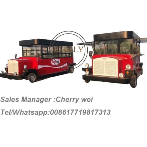 New style electric food cart/electric food truck mobile food cart can be customized as you want