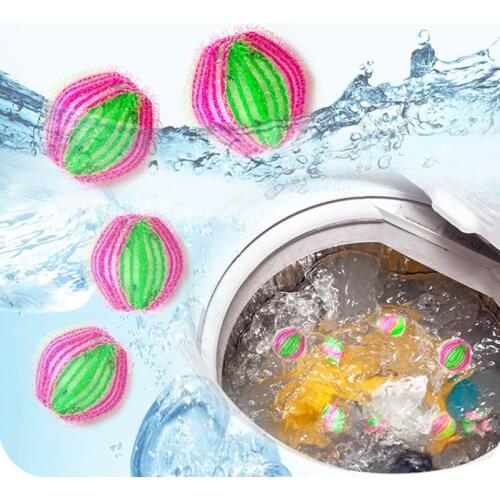1pcs Floating Pet Fur Catcher Reusable Washing Ball Magic Laundry Ball Hair Removal Clothe Hair Ball Washing Machine Cleaning