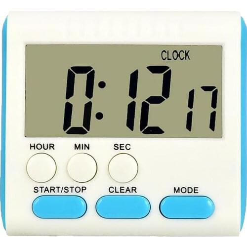 Professional Digital Kitchen Timer Count down or Countup Alarm Magnetic 4 Colors