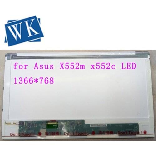For Asus X552m x552c LED Display Matrix 15.6" HD 1366X768 LCD Display Replacement Screen