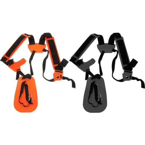 Double Shoulder Strap Trimmer Durable Nylon Strap For Shrub Cutters Or Outdoor Garden Mowers For FS, Km Series Trimmers