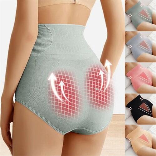 Women High-Waist Shapewear Panties Tummy Control Body Shaper Slimming Knickers