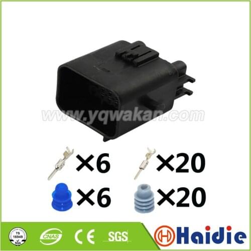 1set 26pin tyco auto wiring harness connector plug cable waterproof connector 1897013-2