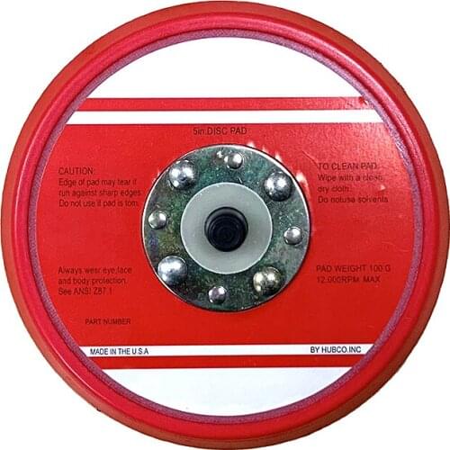 125mm 5inch Disc Sanding Pad Velcro Backup Sanding Disc Plate