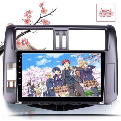 2din Multimedia Player Android 10.0 screen GPS Support JBL for Toyota Prado 150 2010 2011 2012 2013 radio GPS Nav Tape Recorder