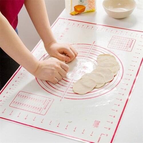 60*40CM Non-Stick Silicone Baking Mat Pad Baking Sheet Glass Fiber Rolling Dough Mat Cookie Macaron Baking Mat Pastry Tools