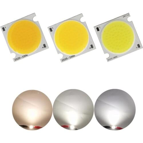 Allcob manufacturer 25x25mm High lumen Squre Flip chip LED COB Strip Light Source Module 20W 30W COB bulb lamp for downlight