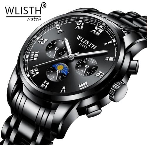WLISTHD Dropshipping Sports Watches Mens Watches Top Brand Luxury Military Army Quartz-Watch Male Clock Casual Relogio Masculino