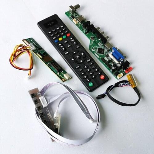 For B131EW01/QD13WL01/QD13WL02 VGA+Audio+USB notebook PC 13.0" 1-CCFL 1280*768 LVDS 30-Pin LCD screen controller board kit