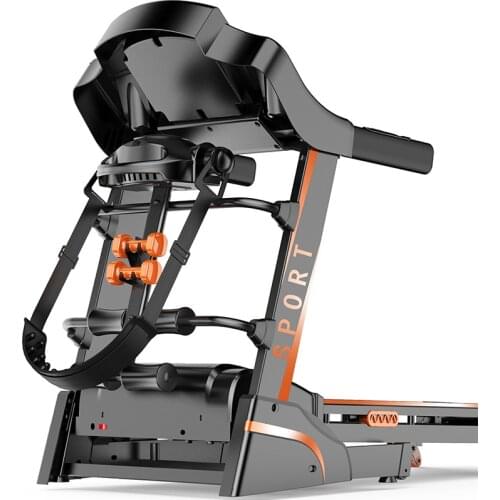 Home Mute Intelligent Multifunctional Shock Absorption System Electric Small Folding Fitness Equipment Treadmill