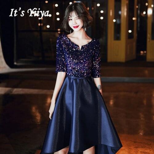 It's Yiiya V-neck Women Dresses