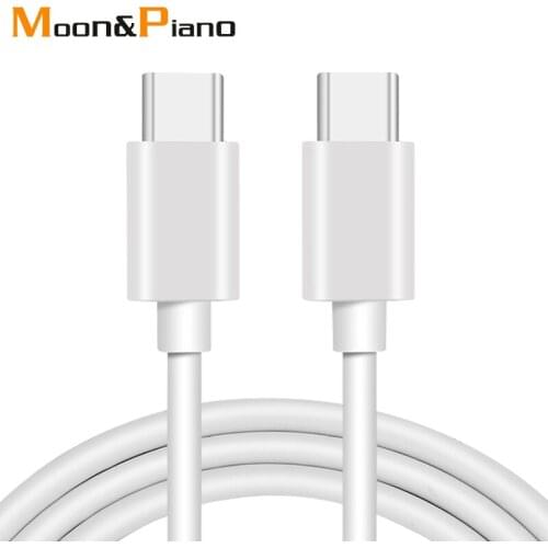 Type c to type c Data Cable 3A 60W Fast Charging 480Mbps Type-c Cord For Mobile Phone Laptop Tablet Double USB C Cables