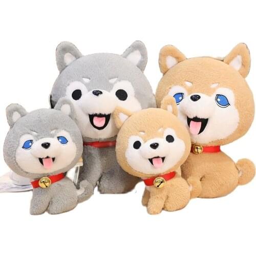 Kawaii Puppy Stuffed Toys 25/35cm Cute Simulation Husky Dog Plush Toy Stuffed Doll Kids Baby Toys Plush high quality Husky Dolls