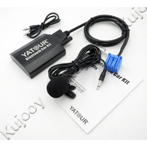 Yatour BTK Bluetooth Car Kit Digital Music CD Changer 2.3 Switch Cable Connector For Honda Accord Civic CR-V Pilot Acura Radios