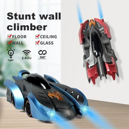RC Car Electric 360 Rotating Stunt Rc Car 2.4G Anti Gravity Wall Climbing Antigravity Children Remote Control Vehicle Gift Boys