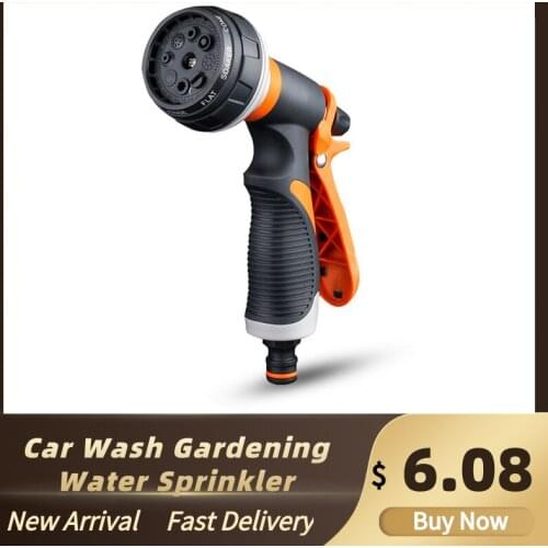 Multifunctional Watering Sprinkler Head High PressureNozzle CarWash Gardening Water Sprinkler Head Garden Shower Water Pipe
