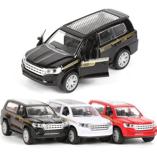 1:32 Simulation Luxury SUV Car Model Kid Toy Pull-back Alloy Metal Diecasts Off-road Vehicle Birthday Gift for Boy Children Y102