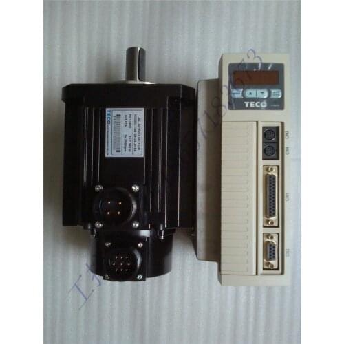 New original TECO cnc servo motor kit 2kw TSB13202B-3NTA +TSTEP50D