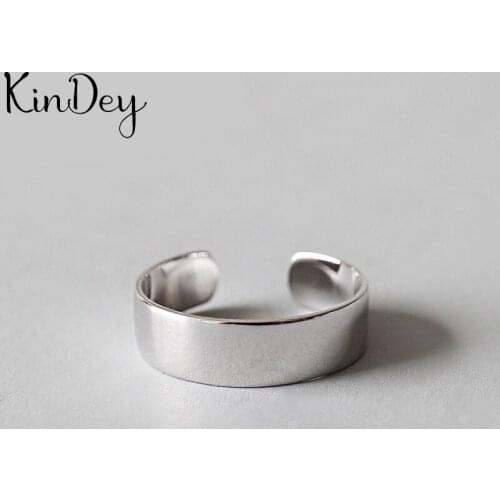 Romantic Charming Open Smooth Round Ring for Women Vintage Boho Party Rings Gothic Punk Jewelry Gifts for Girls 2021