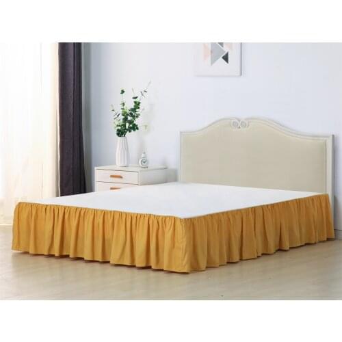Romantic Bed skirt soft sanding Bedspread on the bed decorative beds cover solid color Bedspreads for bed linen for home decor