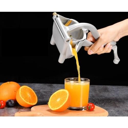 Manual Juice Squeezer Aluminum Alloy Hand Pressure Juicer Pomegranate Orange Lemon Sugar Cane Juice Kitchen Fruit Tool Gadgets