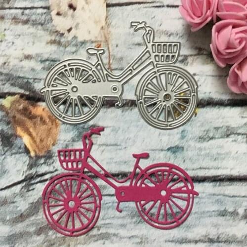 Bicycle Cutting Dies Metal Cutting Dies Stencils For DIY Scrapbooking Dies Decorative Craft Photo Album Embossing