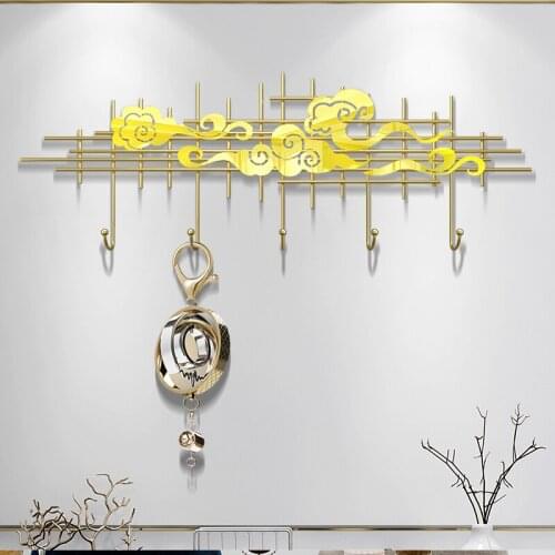 Modern home decor Metal Keys holder wall home door hanger wall hook Key holder wall hangers Over the door hooks for hanging