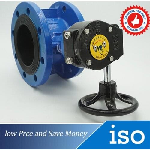DN100 GB Standard Manual Flange Butterfly valve
