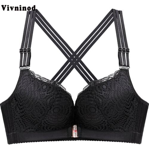 Fashion No Rims Front buckle Two ways large Sexy Lingeries Women bras big size plus size 120DE 52DE womens underwear 50 120CDE