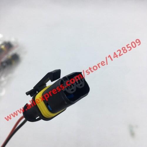 2 Pin Automotive EFI Start Motor Relay Plug Deceleration Starter Wiring Harness Connector Socket For Bosch