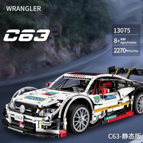 2270pcs DIY MOC SuperCar Toys Benz C63 Roadster Model Creative Building Blocks Toys for Boys Kids BlackFriday Gift Birthday Toys