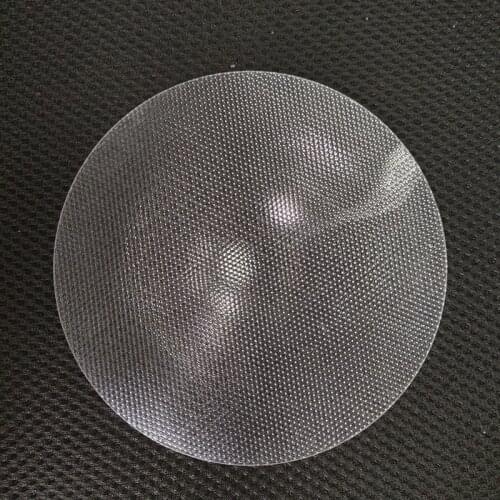 260mm diameter 150mm focal length Acrylic fly eye lens microlens array compound eye honey comb fresnel lens