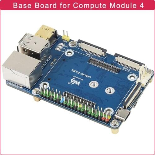 Mini Base Board For Raspberry Pi Compute Module 4 Suitable For Evaluating Basic Expansion Board Designed for Raspberry Pi CM4