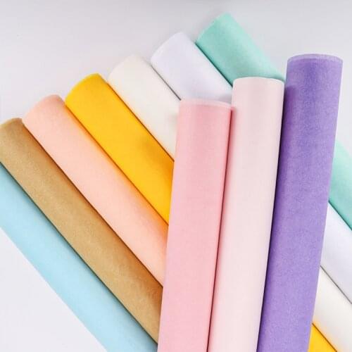 40pcs/Lot Tissue Paper 50*70CM Craft Paper Floral Wrapping Paper Gift Packing Paper Home Decoration Festive Party Supply