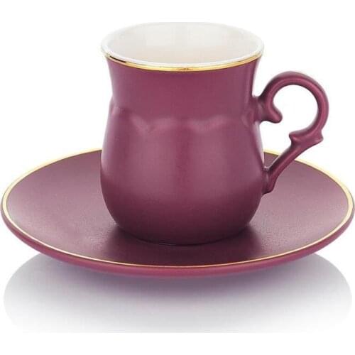 DOLBOVI Schafer Viva 6 Personality 12 Piece coffee cup Pad Purple-Yellow 1S793-08002-ASO01 mug кружка coffee cup cup