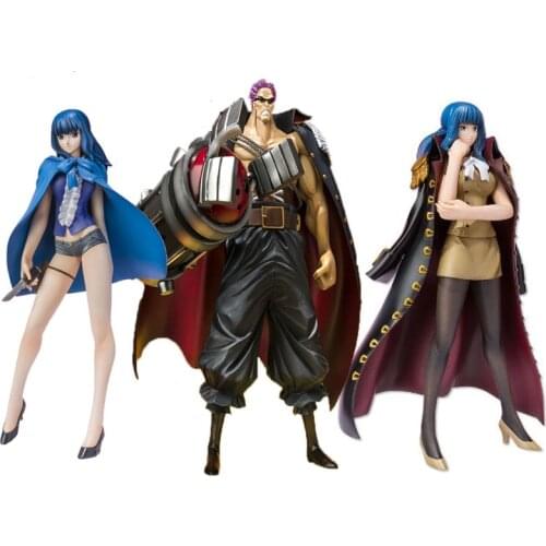 Bandai Original ONE PIECE Anime Figures F-Zero Zephyr Ain Action Figure Collections Hand-Model Toys Gifts for Boys