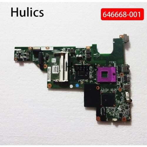 Hulics Original for HP CQ43 CQ57 630 430 431 631 646668-001 GM45 UMA Laptop Motherboard DDR3 Mainboard