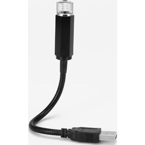 Mini LED Car Roof Star Night Lights Interior Projector Light Atmosphere Galaxy Lamp Decoration Light USB Plug