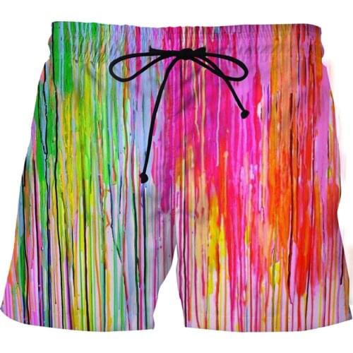 2021 Drop Graph 3D Print Men Women Holiday Beach Shorts Fun Printed Shorts Cool Swimming Shorts S-6XL
