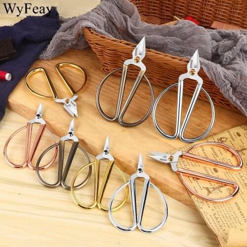 Stainless Steel Sewing Cutter Vintage Scissors Manicure Scissors for Manicure Embroidery Scissor Needlework Thread Scissors DIY