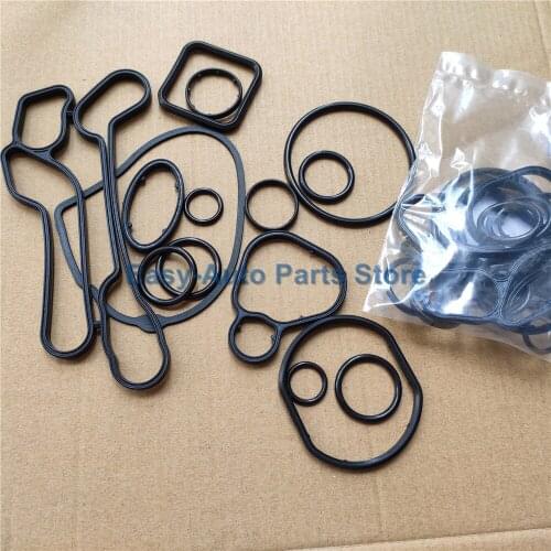 Cooling System Seal Oil Cooler Gasket Seals For Chevrolet Cruze orlando Sonic croma Astra Zafira OEM# 24445723 2724577 55354071