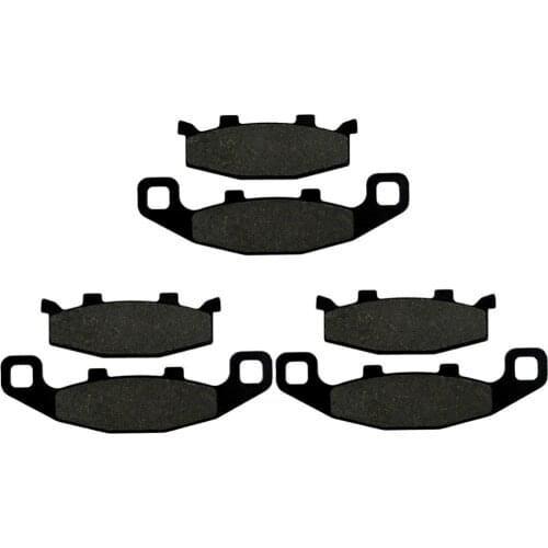 Motorcycle Front and Rear Brake Pads for Kawasaki GPX600 R 88-96 GPX750 R 87-89 ZR 750 Zephyr 91-95 ZX-10 ZX1000 Ninja 89