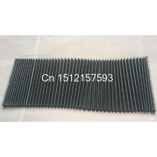 Flexible Organ Shaped 39.4" Length Plastic Dust Cover for CNC Machine