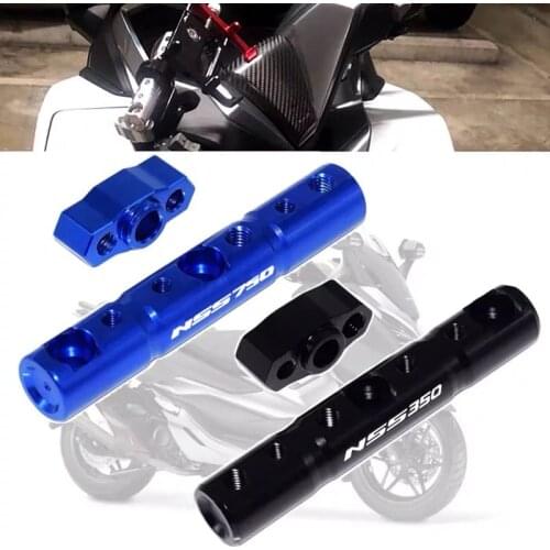 For HONDA FORZA NSS 350 750 NSS350 NSS750 New design motorcycle Accessories CNC Cross Bar rearview mirror expansion bar
