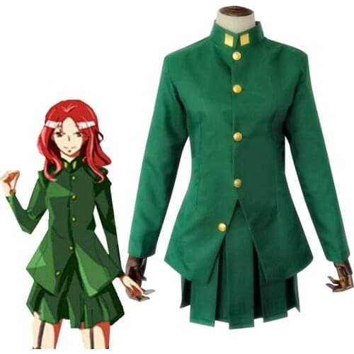 Stardust Crusaders Noriaki Kakyoin Gakuran School Uniform Dress Anime Cosplay Costume