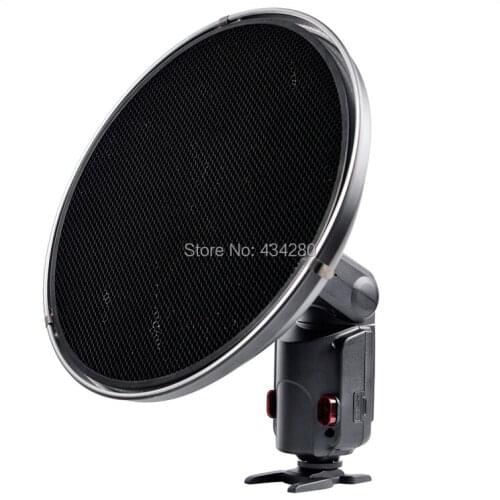 Godox AD-S3 + AD-S4 Beauty Dish with Grid & honeycomb cover fr WITSTRO Speedlite Flash AD180 AD360 Light Free shipping wholesale