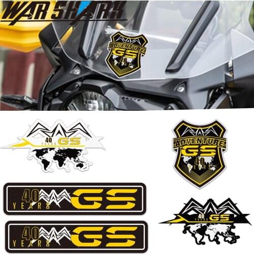 For BMW F700GS F800GS F850GS R1200GS R1250 GS R1250GS ADV Motorcycles Reflective FilmDecals 40th Anniversary Decorative Stickers
