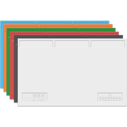 Heat-resistant Silicone Mat Insulation Repair Work Pad BGA Welding Tool for Mobile Phone PC Soldering Station Rework Platform